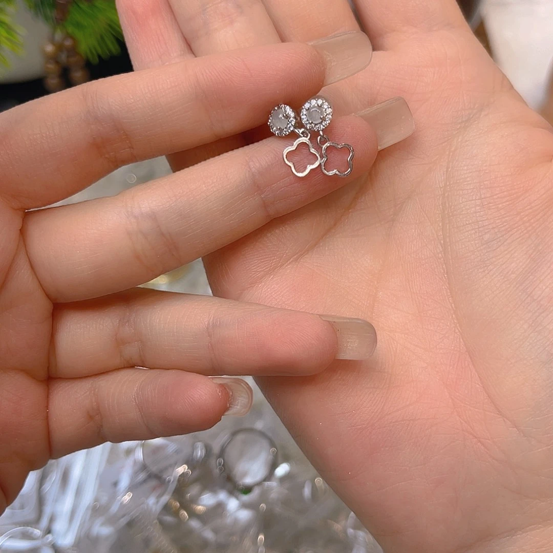 翡翠银S925镶嵌戒指