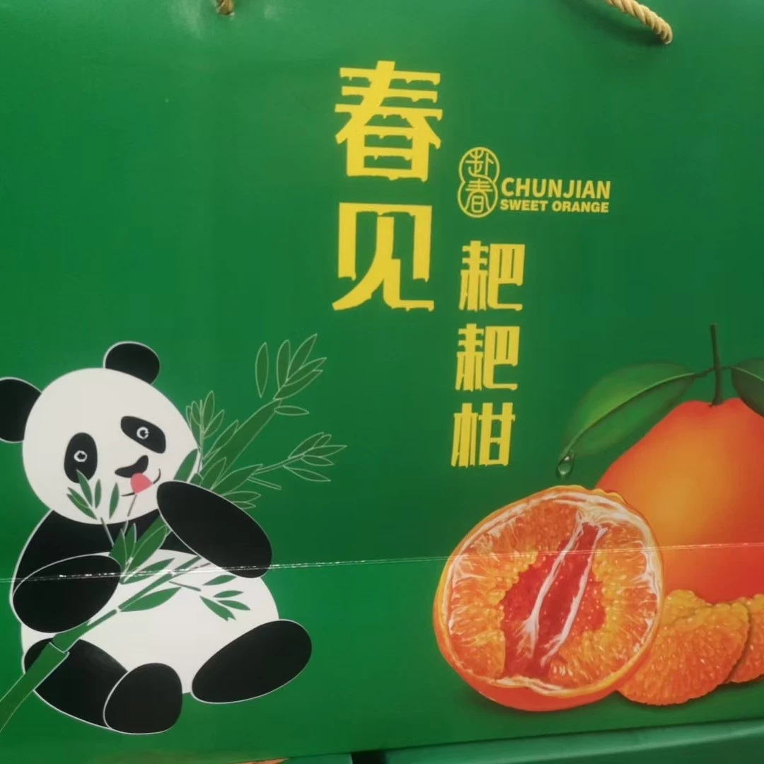 熊猫牌春见耙耙柑礼盒