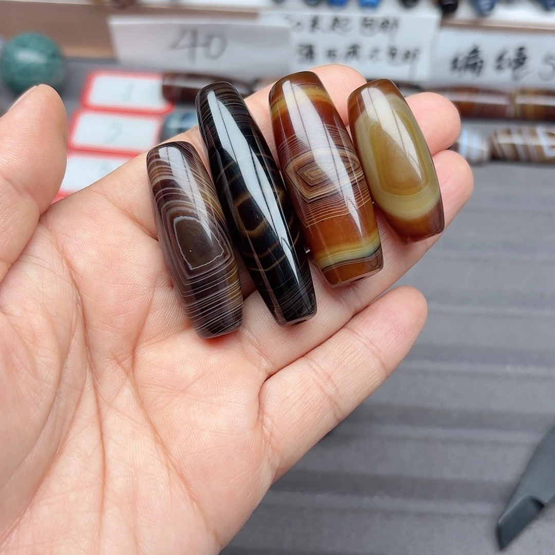 掌***珠玛瑙/玉髓合金珠宝半成品