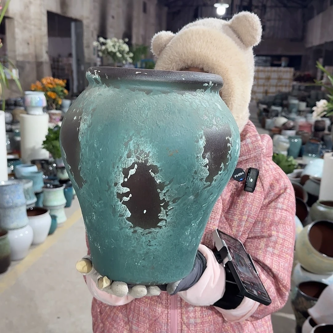 王嫂花盆260104-372高32口20