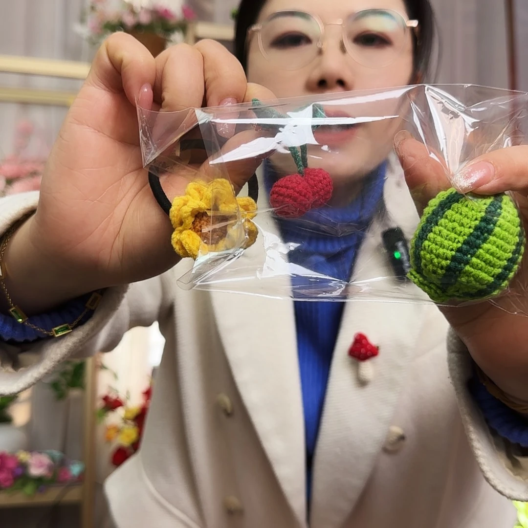 手工钩织设计挂件