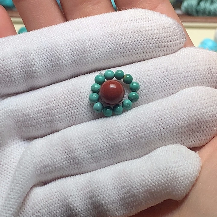 南红玛瑙未镶嵌珠宝奇石卡3跑环