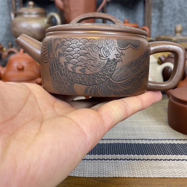 紫砂茶壶念****）紫砂茶壶