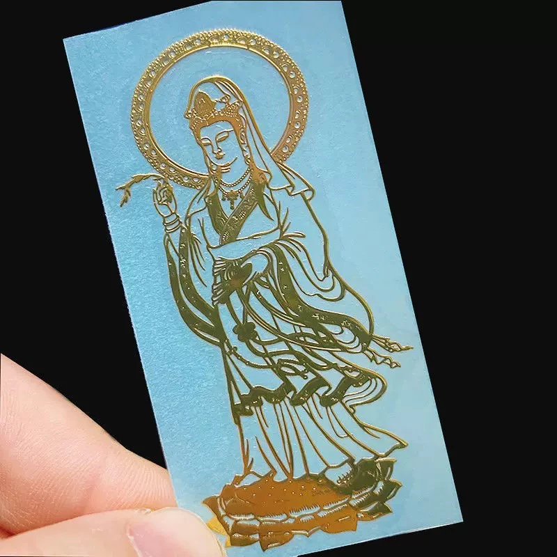 【阿音】蛇年热销十二生肖本命手机贴纸金属贴