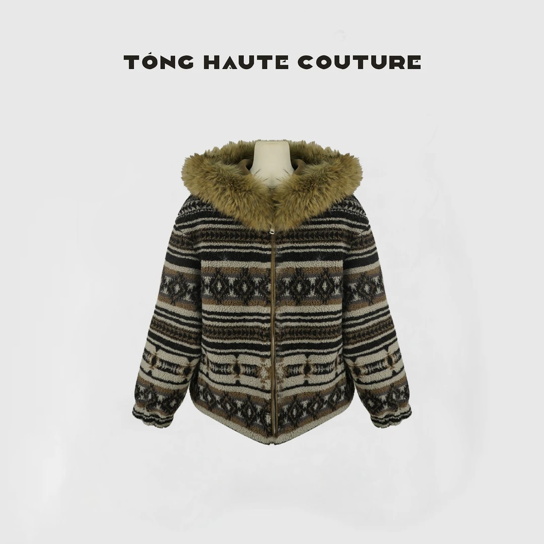 【听雪】秋冬定制面料新感觉百搭时尚外套 YW477