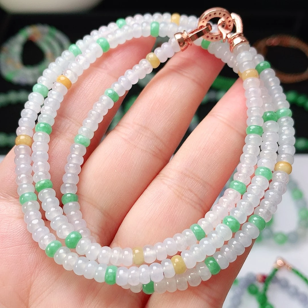 未镶嵌手链翡翠翡翠