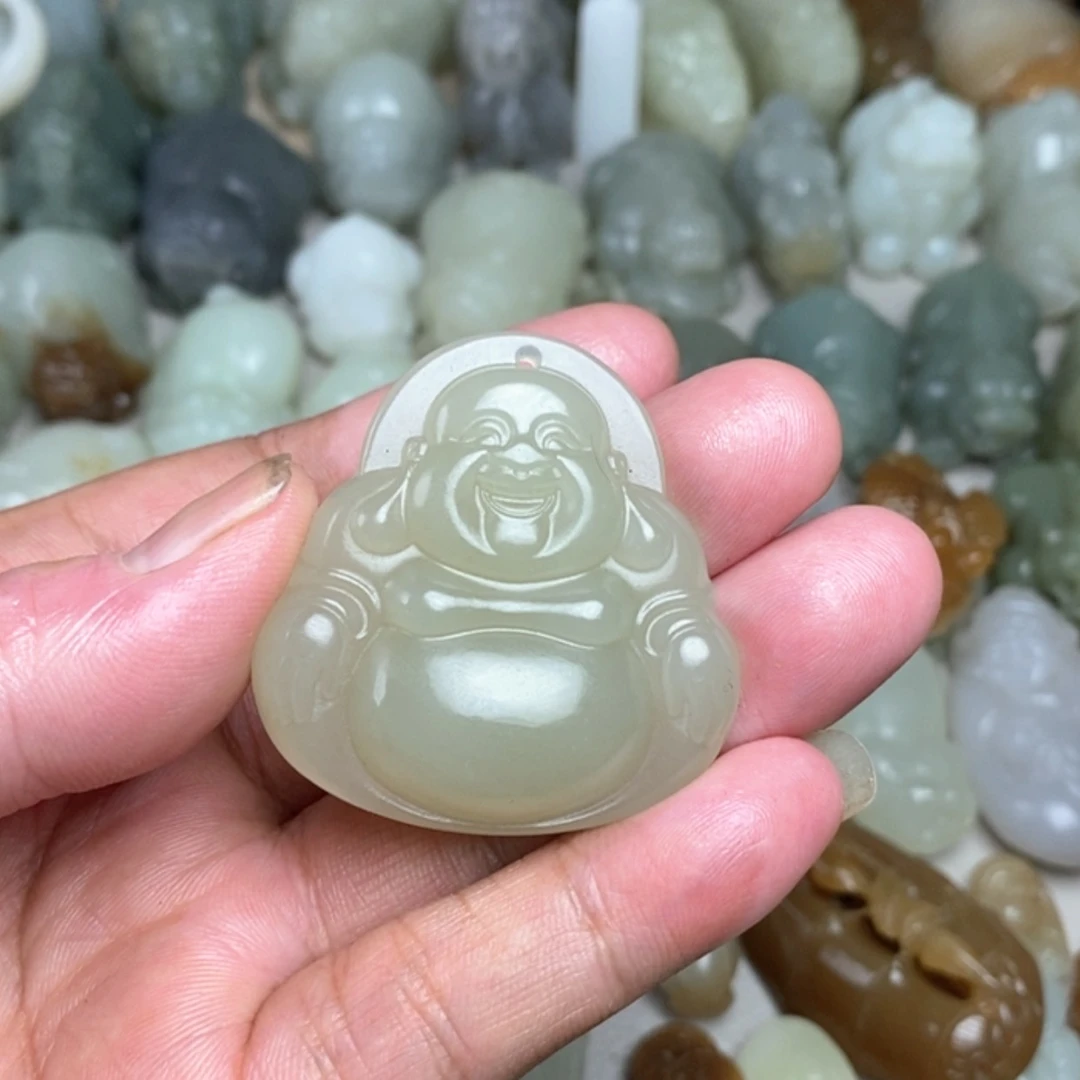 【闪购商品】未镶嵌和田玉挂件精*神
