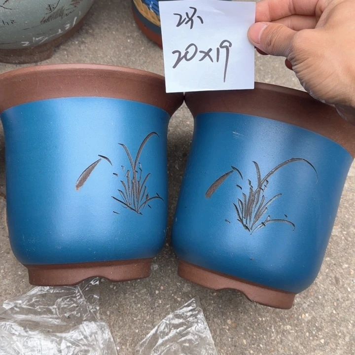 紫砂花盆特价清仓