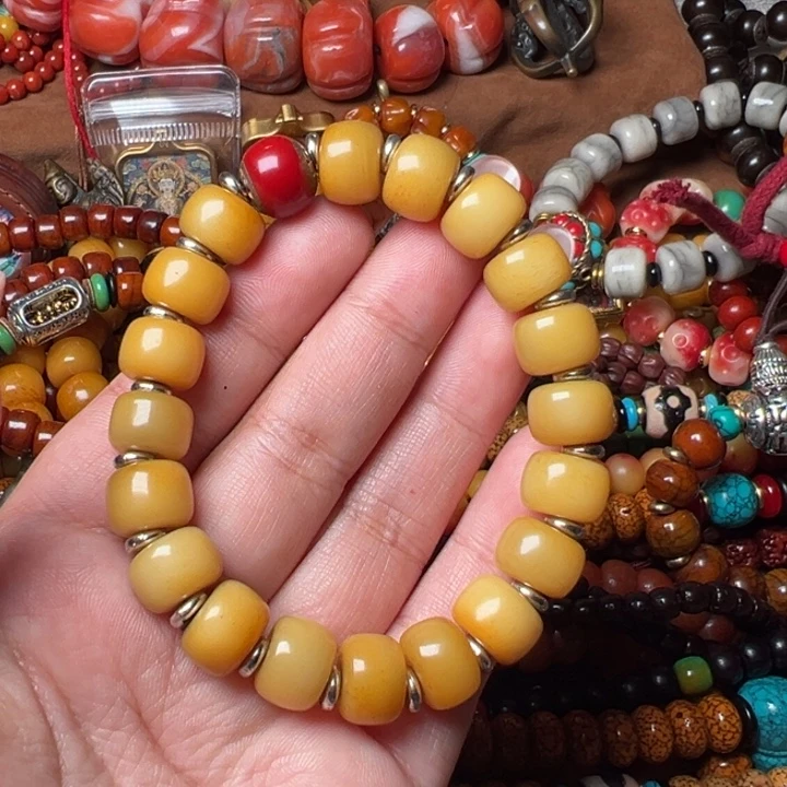 柏香籽/百香籽吊坠单圈 手串