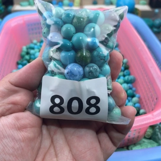 未镶嵌菱锰矿珠宝半成品