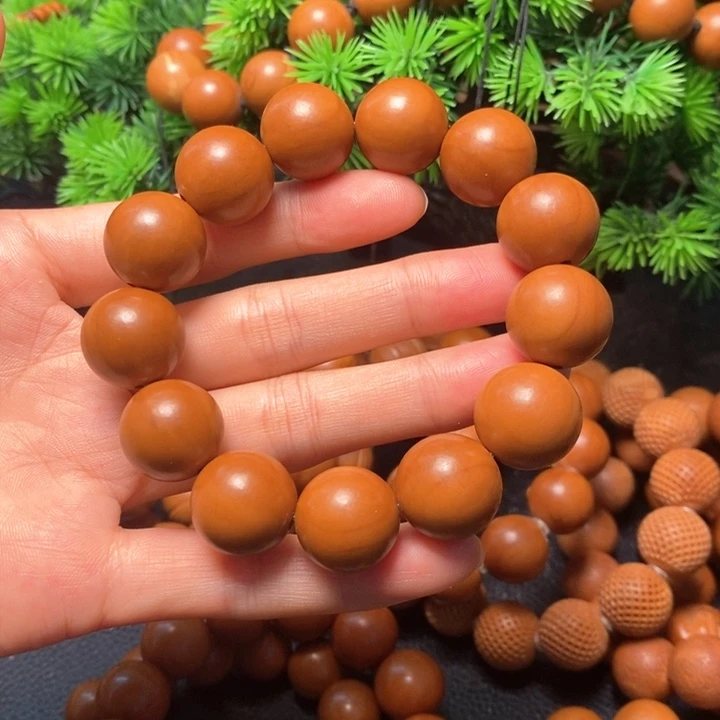 橄榄核手串1.7尺寸福利光珠