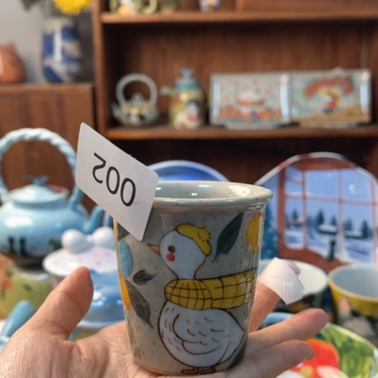 炉景德镇手工手绘釉下彩绘