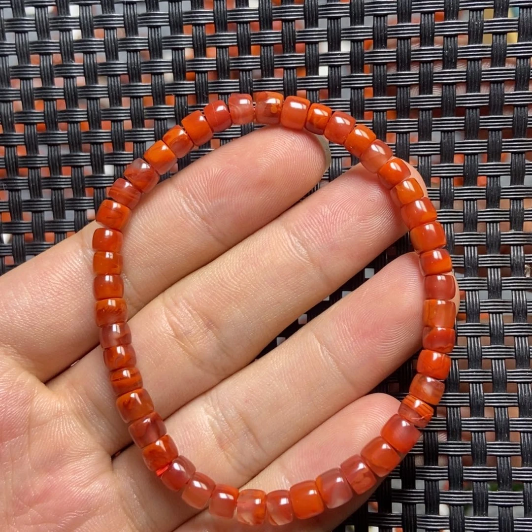 南红玛瑙未镶嵌手串5mm