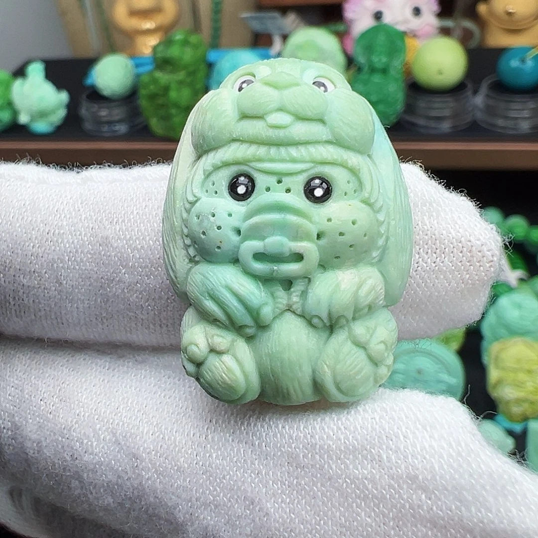 未镶嵌绿松石绿松石主播璐璐