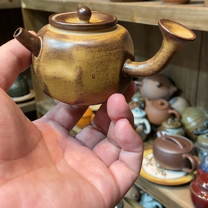 柴烧老岩泥高端茶器