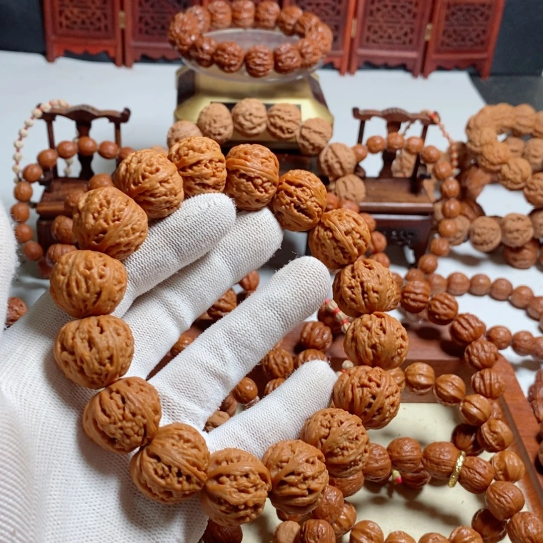 你***恋文玩核桃手串尺寸22