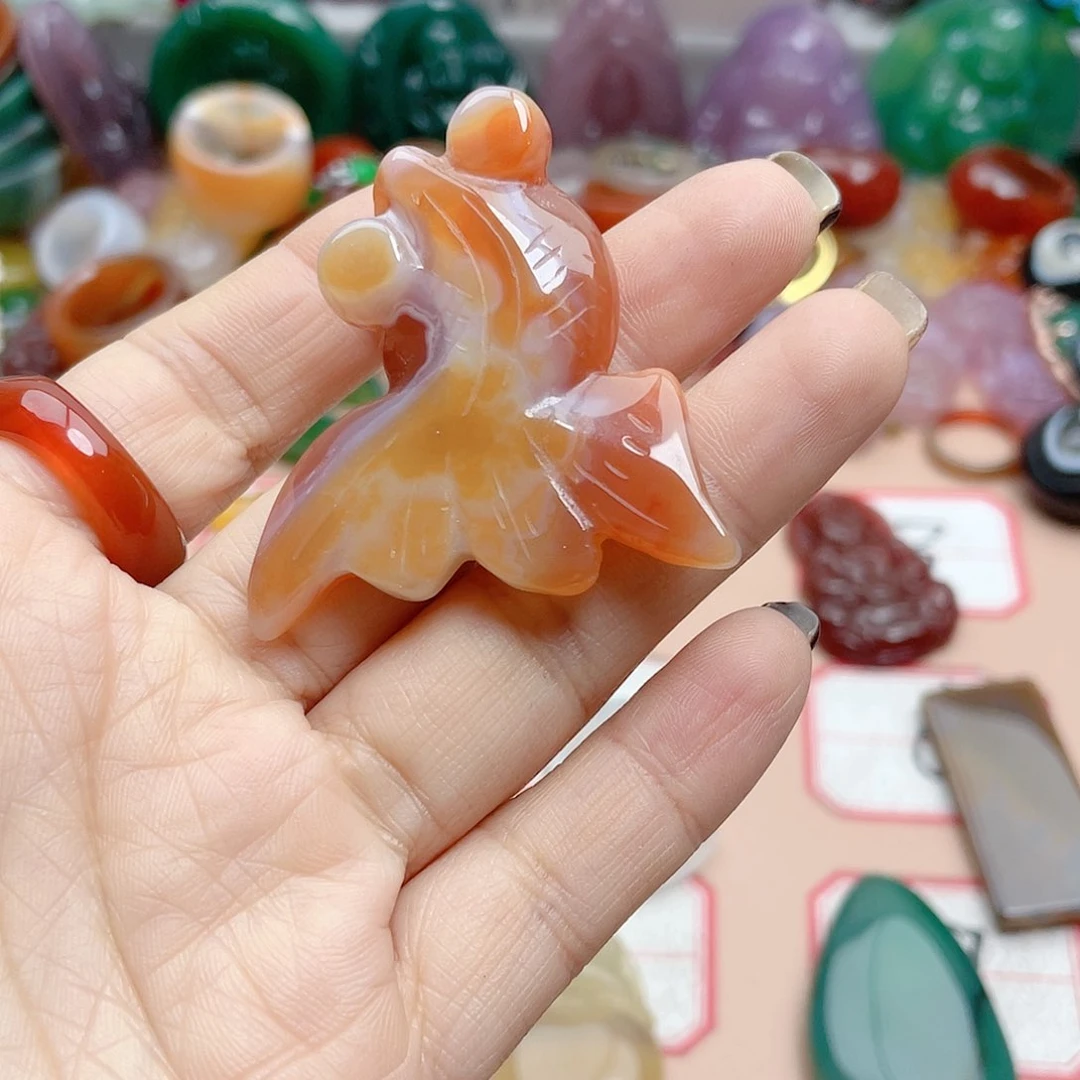 玛瑙/玉髓颈饰合金B*M