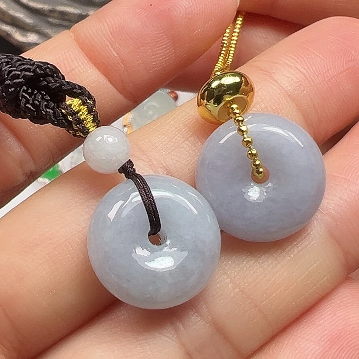 翡翠未镶嵌颈饰吊坠