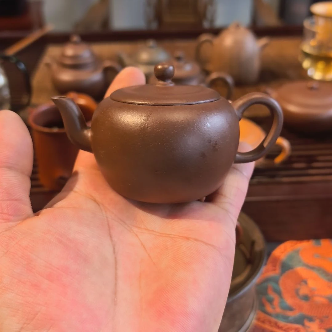 ****茶壶紫砂原矿紫砂慕古小品