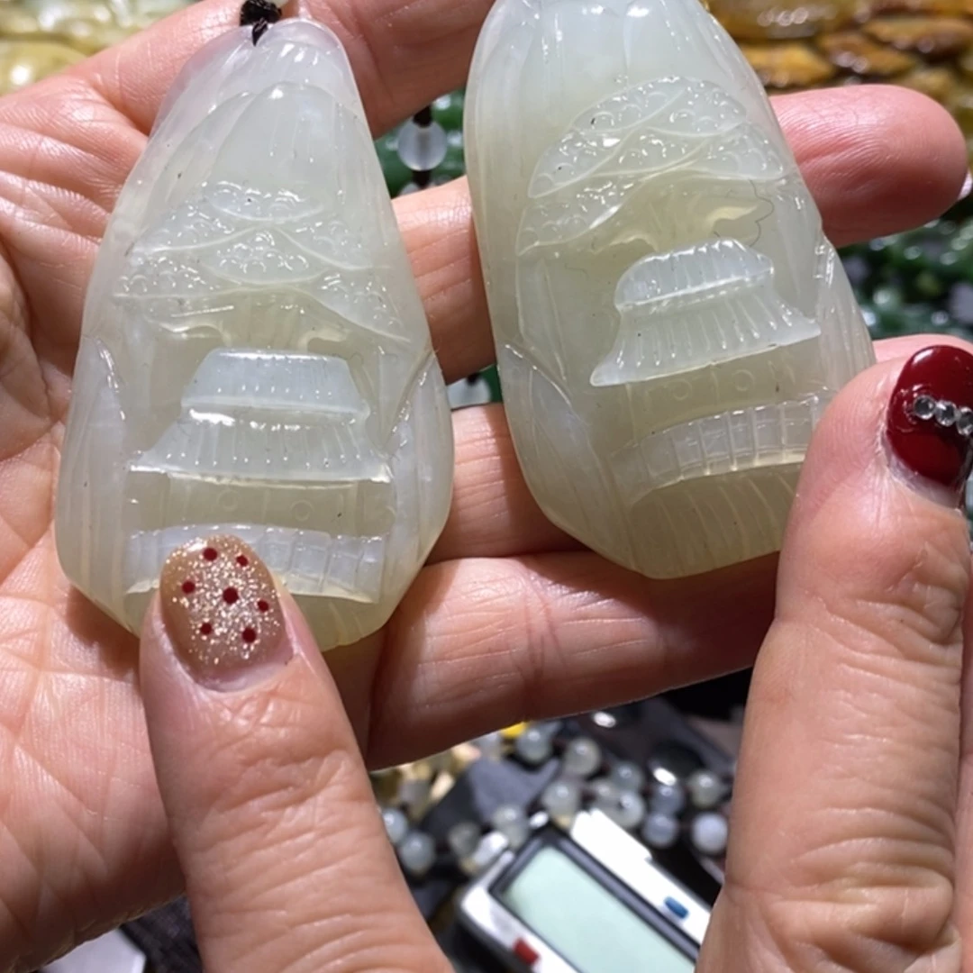 【闪购商品】岫玉毛衣链未镶嵌