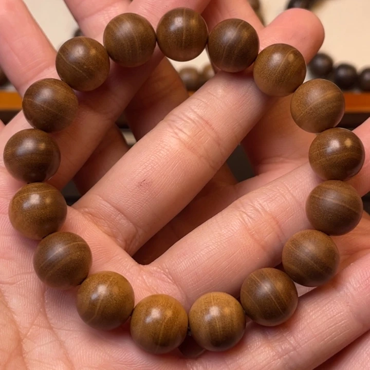 檀香木手串/手链正区老山檀1.2红肉一口价