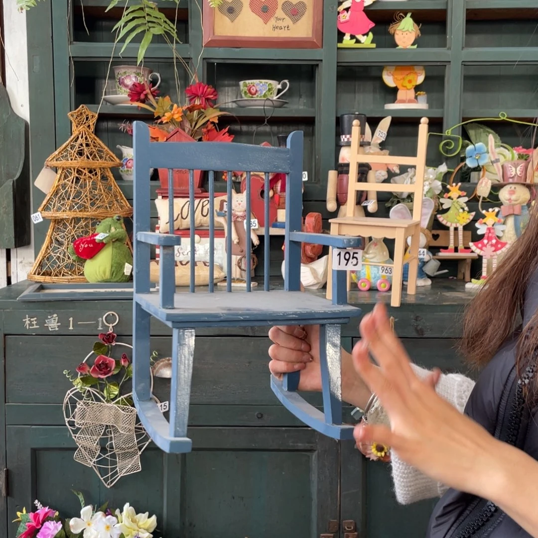 木质圣诞月福老货玩具默认微损