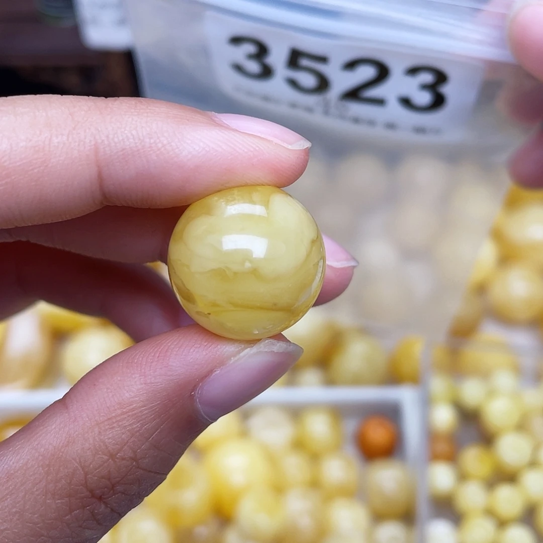 蜜蜡未镶嵌珠宝奇石粉17.9