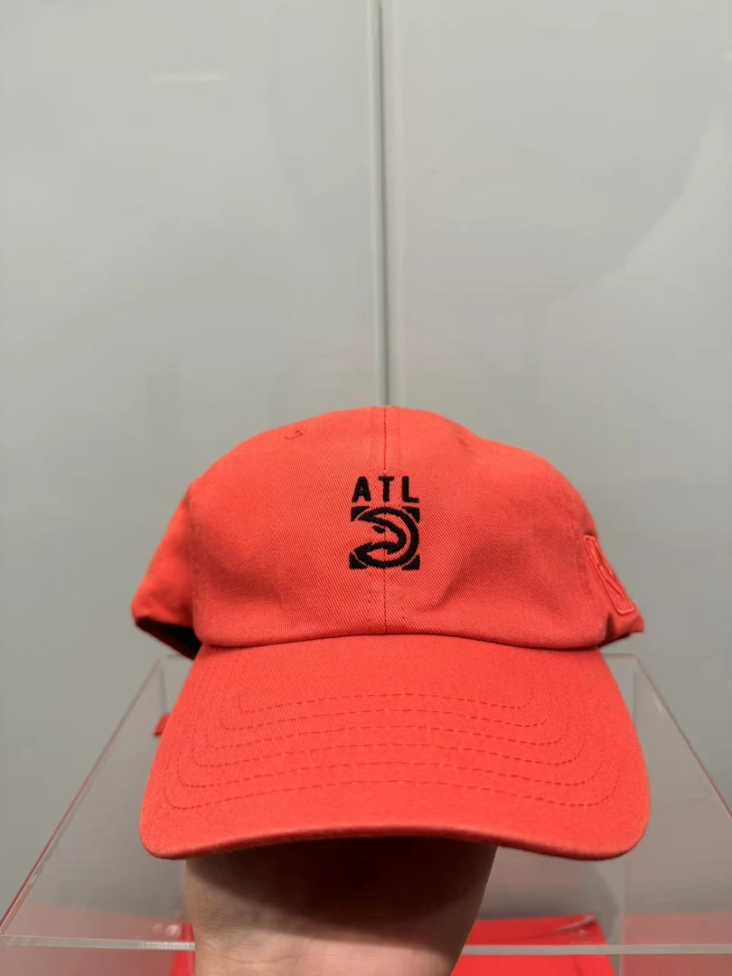 N家老鹰队队简约鸭舌帽男女同款橙红色帽子 编号老鹰1