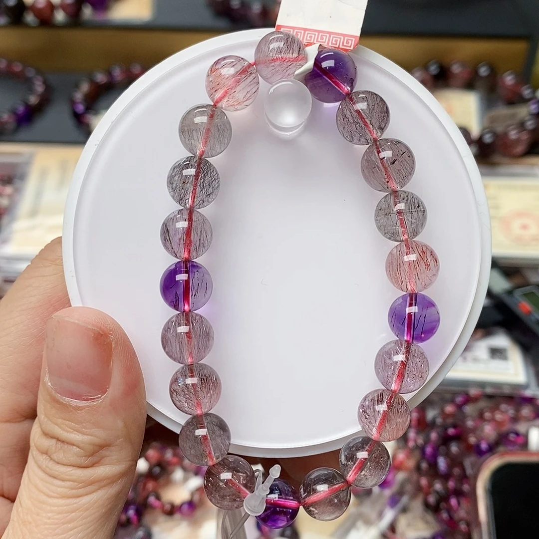 未镶嵌手链水晶k217超七9+