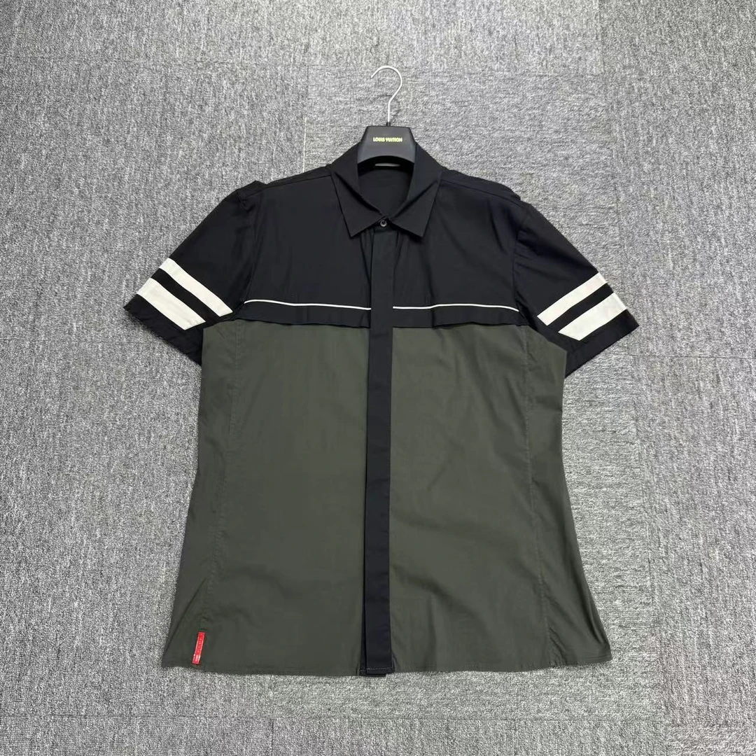 99新 Prada/普拉达 撞色短袖/45码/18868