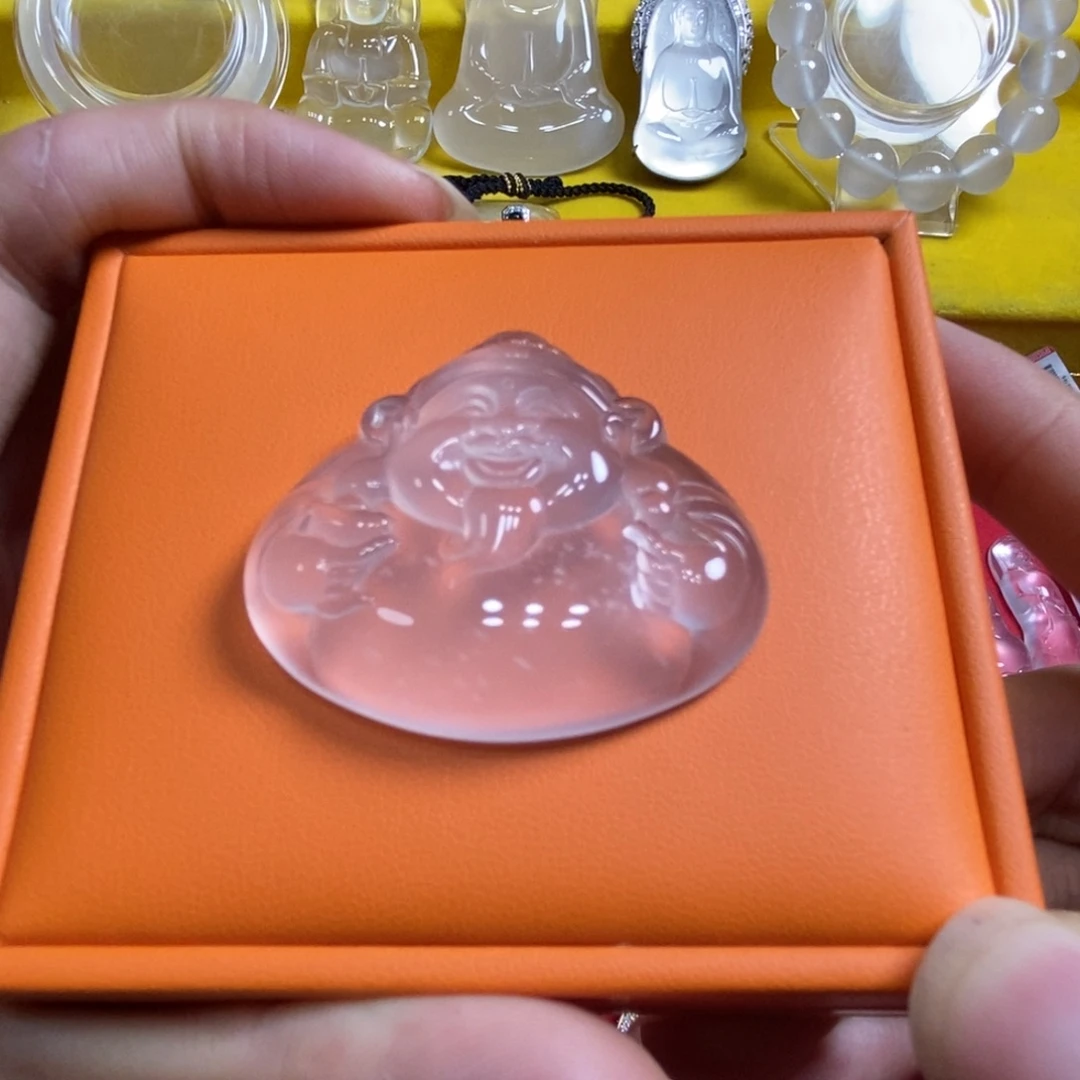 石英质玉未镶嵌吊坠(不含链)