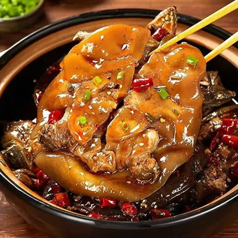 (谢姐粉丝专享)麻辣鲜香卤甲鱼真空锁鲜开袋即食美食熟食滋补佳品