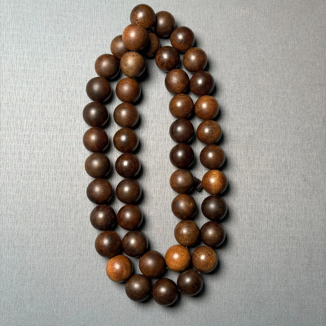 沉香大圆珠项链大礼包9 多样性发货