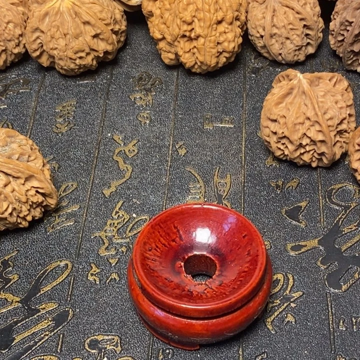 添***饭文玩核桃吊坠文玩核桃异形单只