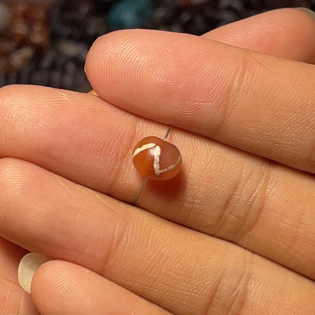 玛瑙/玉髓单珠未镶嵌