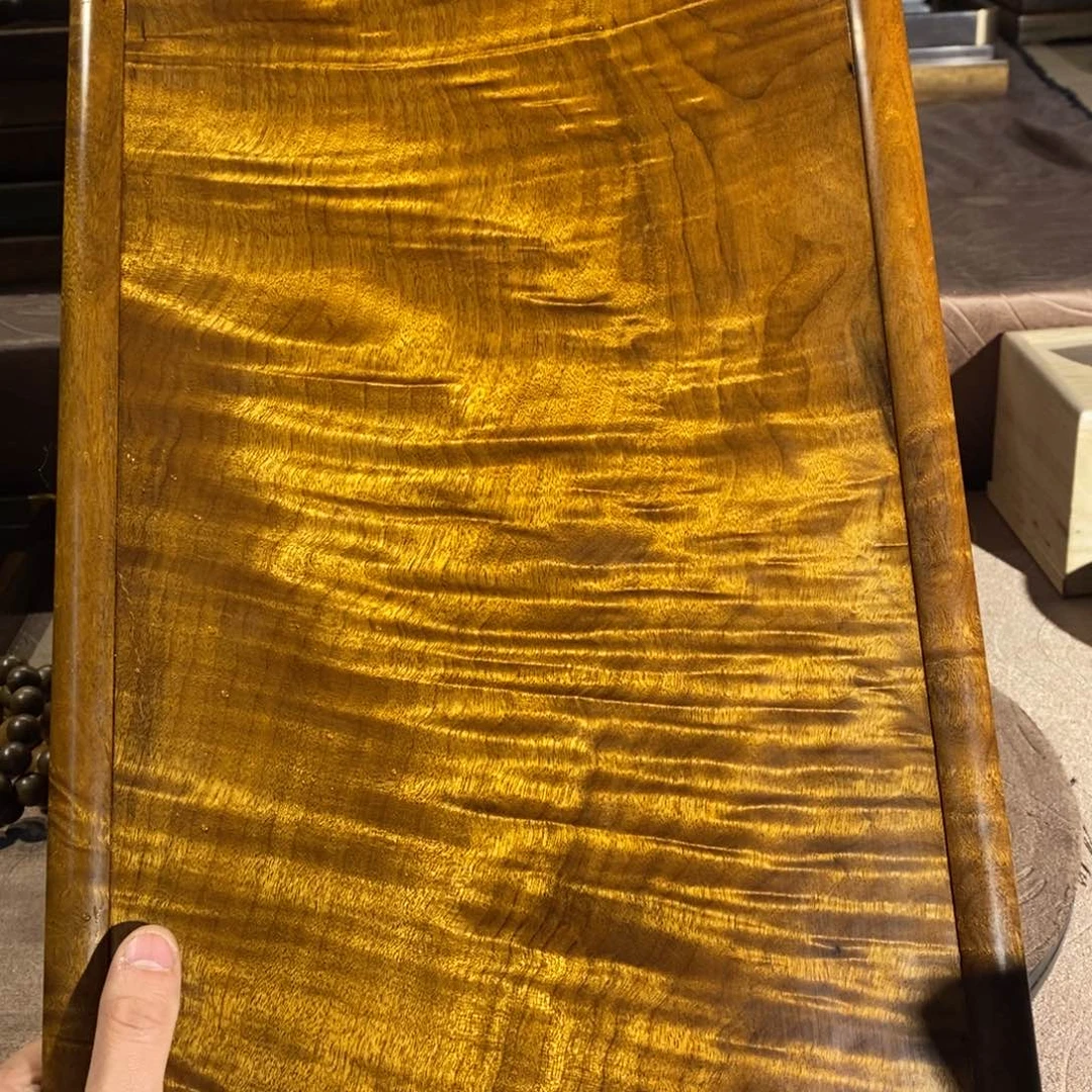 金丝楠杨**里金丝楠木茶盘