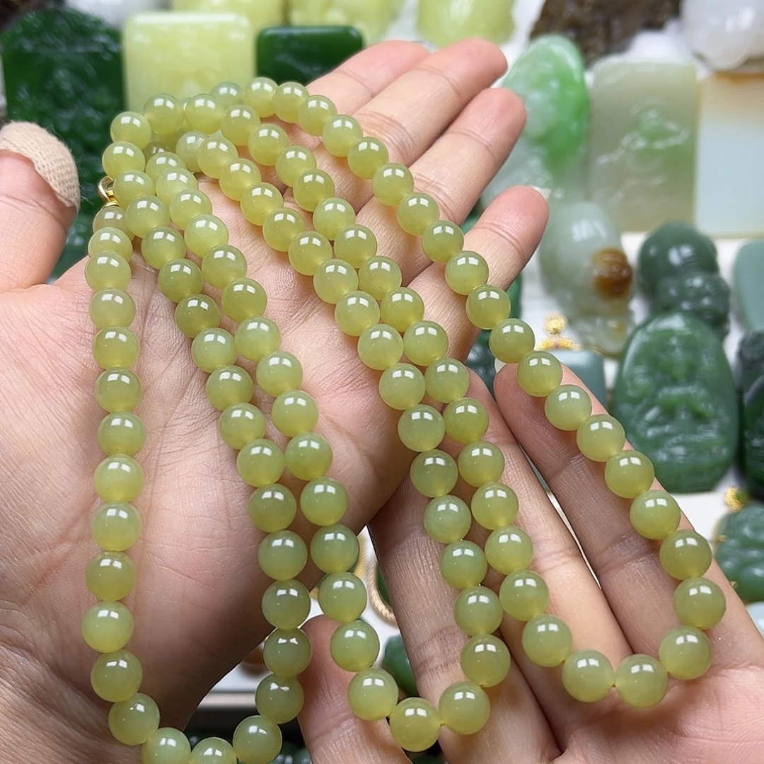 和田玉吊坠项链未镶嵌