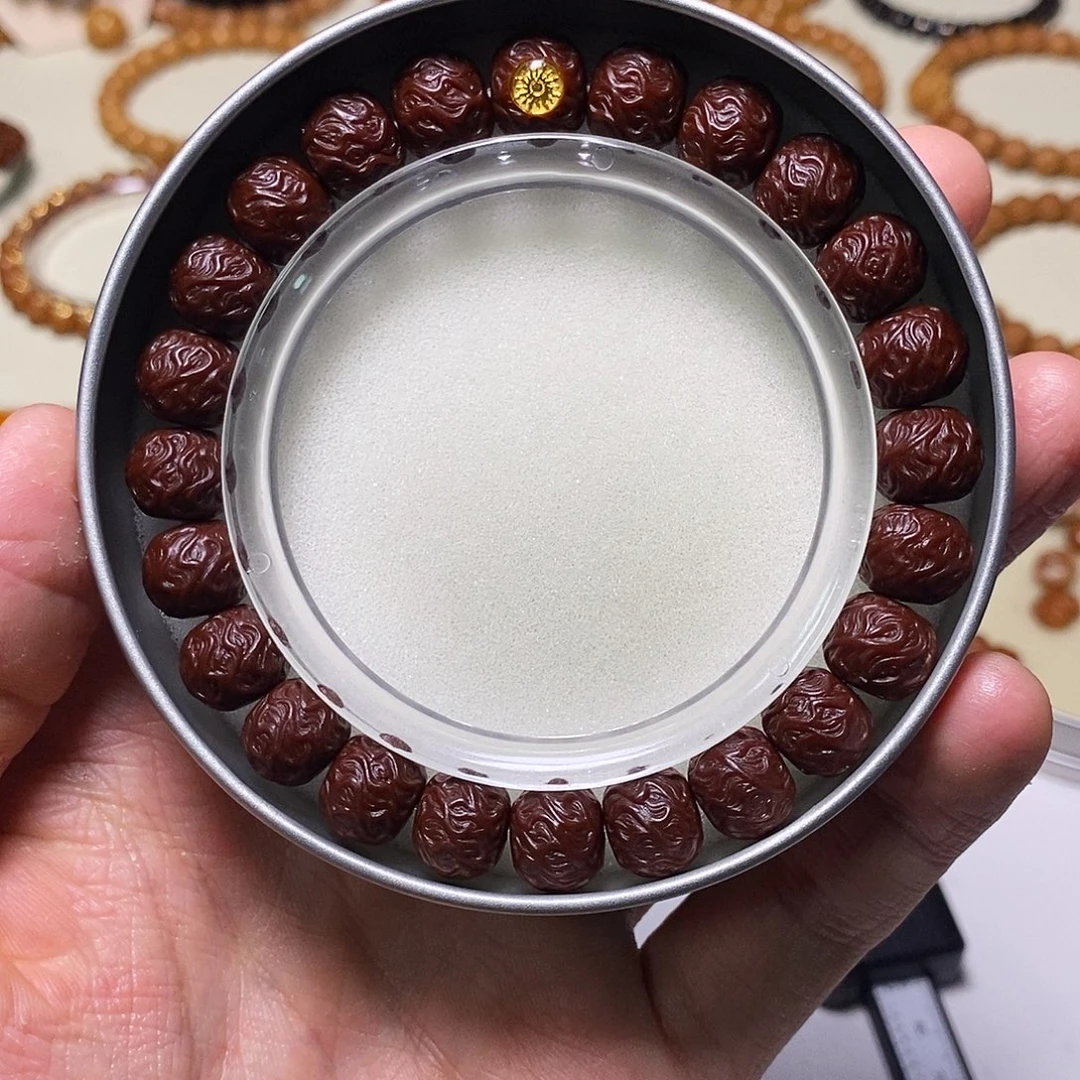 猴头核桃手串全品单标款机刷玄虎 尺寸11左右 龙岩料