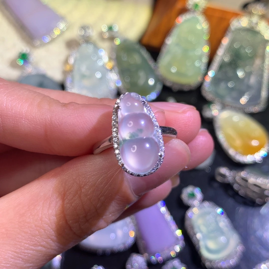 赵***胖翡翠银S925镶嵌项链