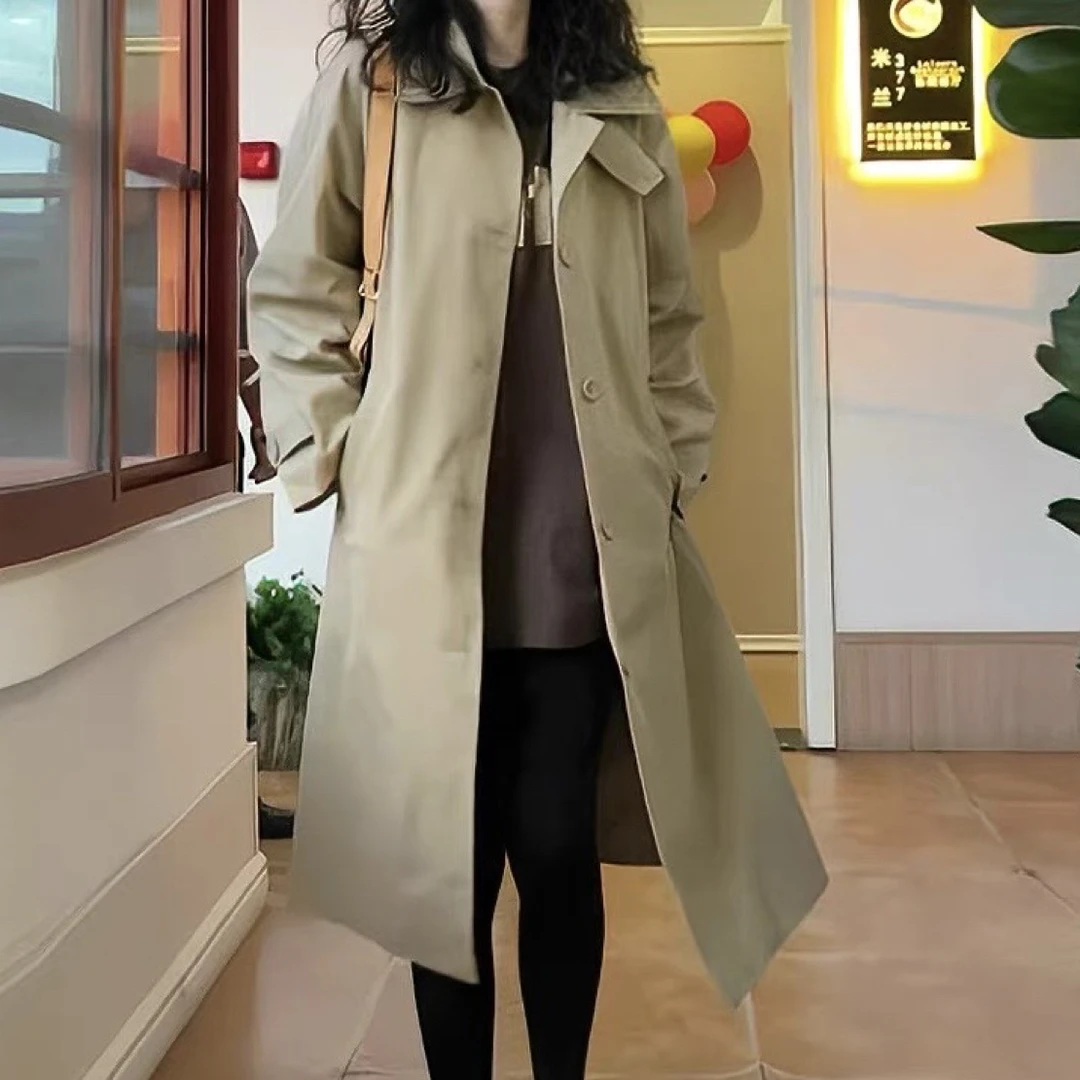 【23】休闲风拼接女立领长袖短外套外套韩版大衣清