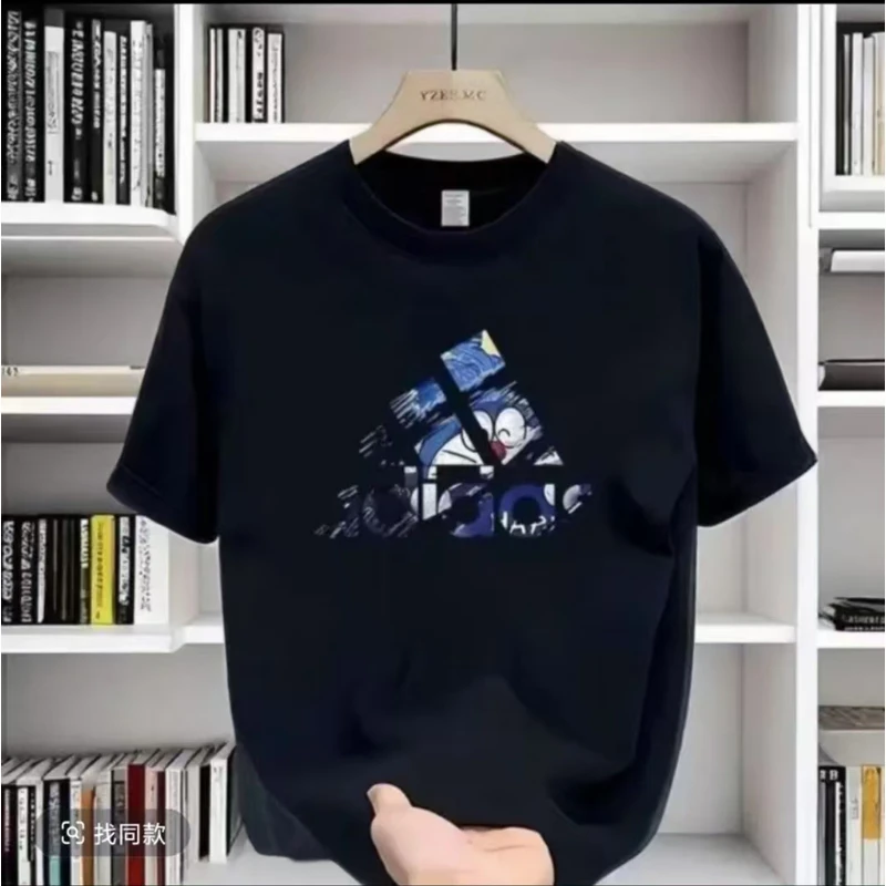 【一折粉丝福利】2025春夏新款奢品男女同款重磅情侣时尚休闲T恤-14