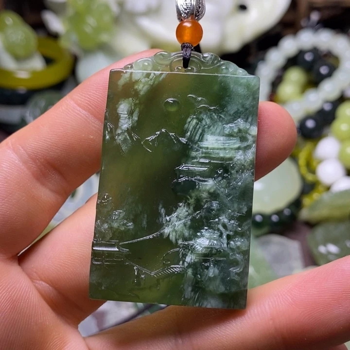 未镶嵌岫玉岫玉挂件
