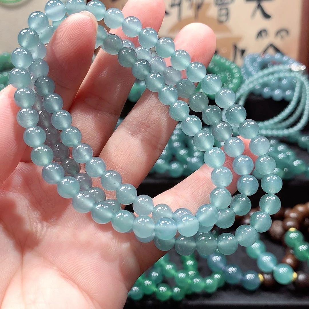 大***成未镶嵌手链翡翠卡7.2