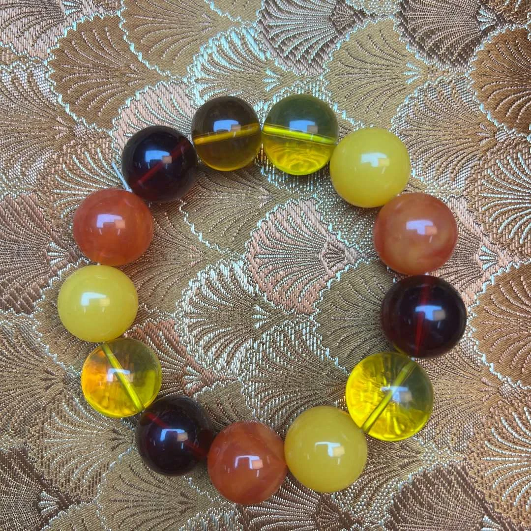 【 炎轩文趣斋】多宝圆珠手串