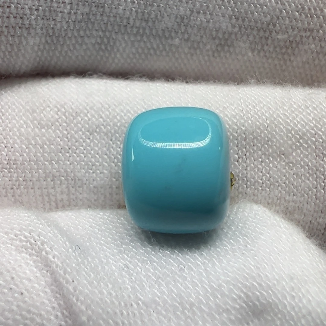 绿松石未镶嵌配饰9.3×7.5