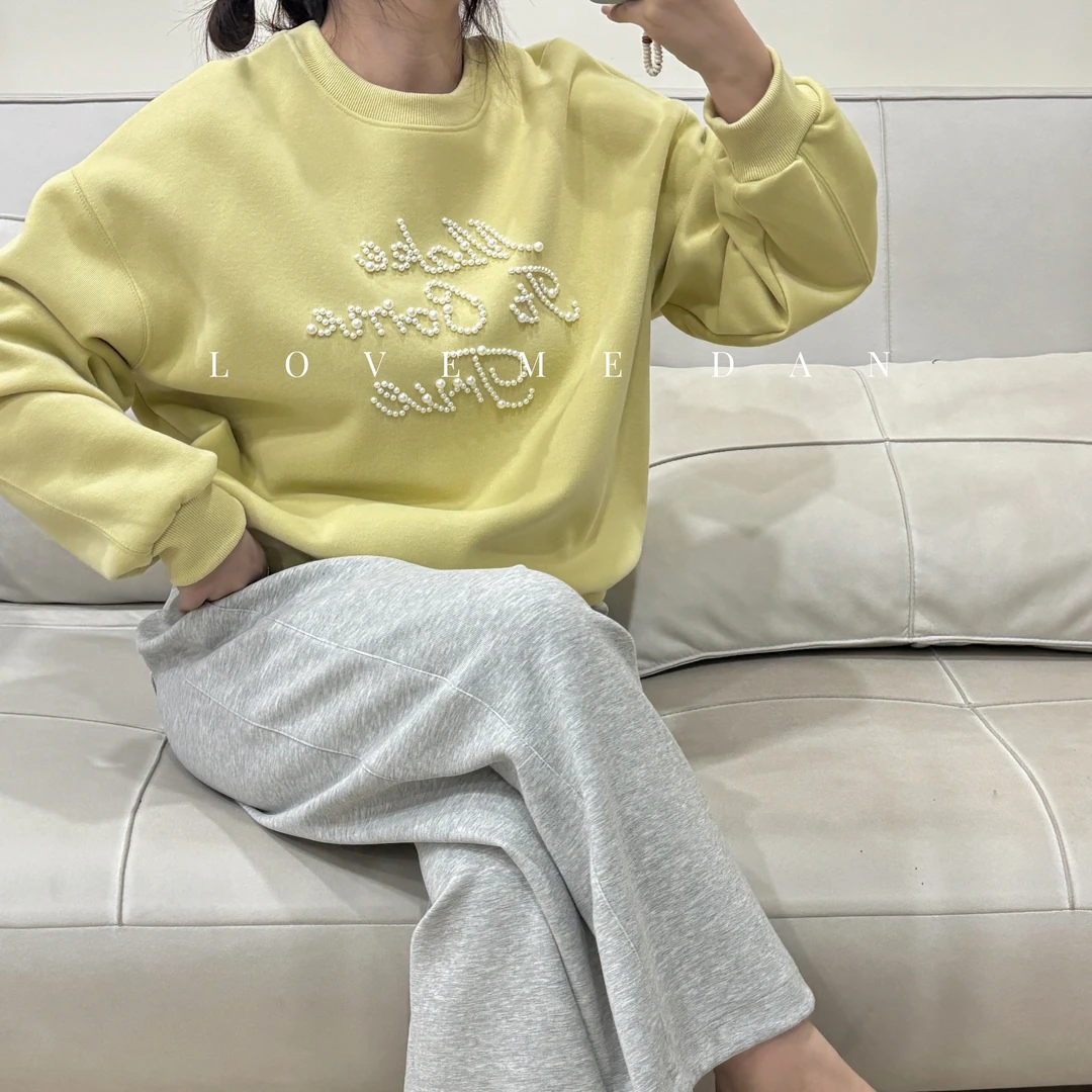 【V8983】LOVEME DAN-爱尚我女装-秋款珍珠卫衣