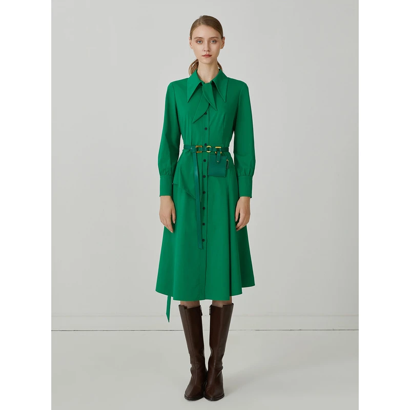 【丽公主专属】莱芙·艾迪儿长袖连衣裙1W4L94152