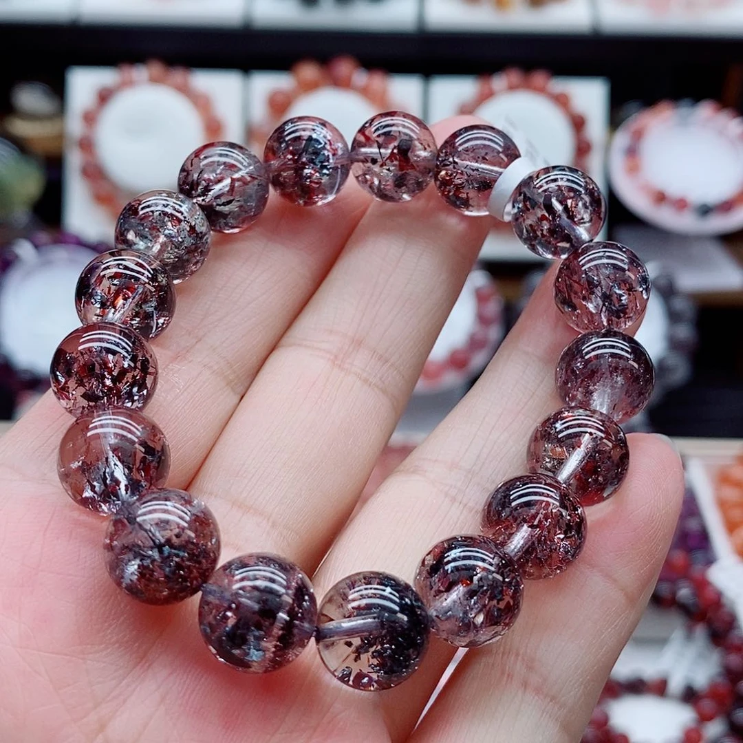 水晶手串未镶嵌毒液彼岸花
