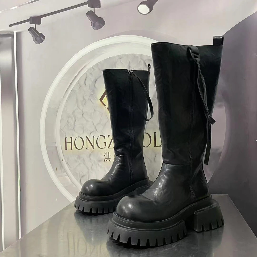 808-13上新四季款2024长筒单里爆款精品长筒时装靴子百搭骑士靴