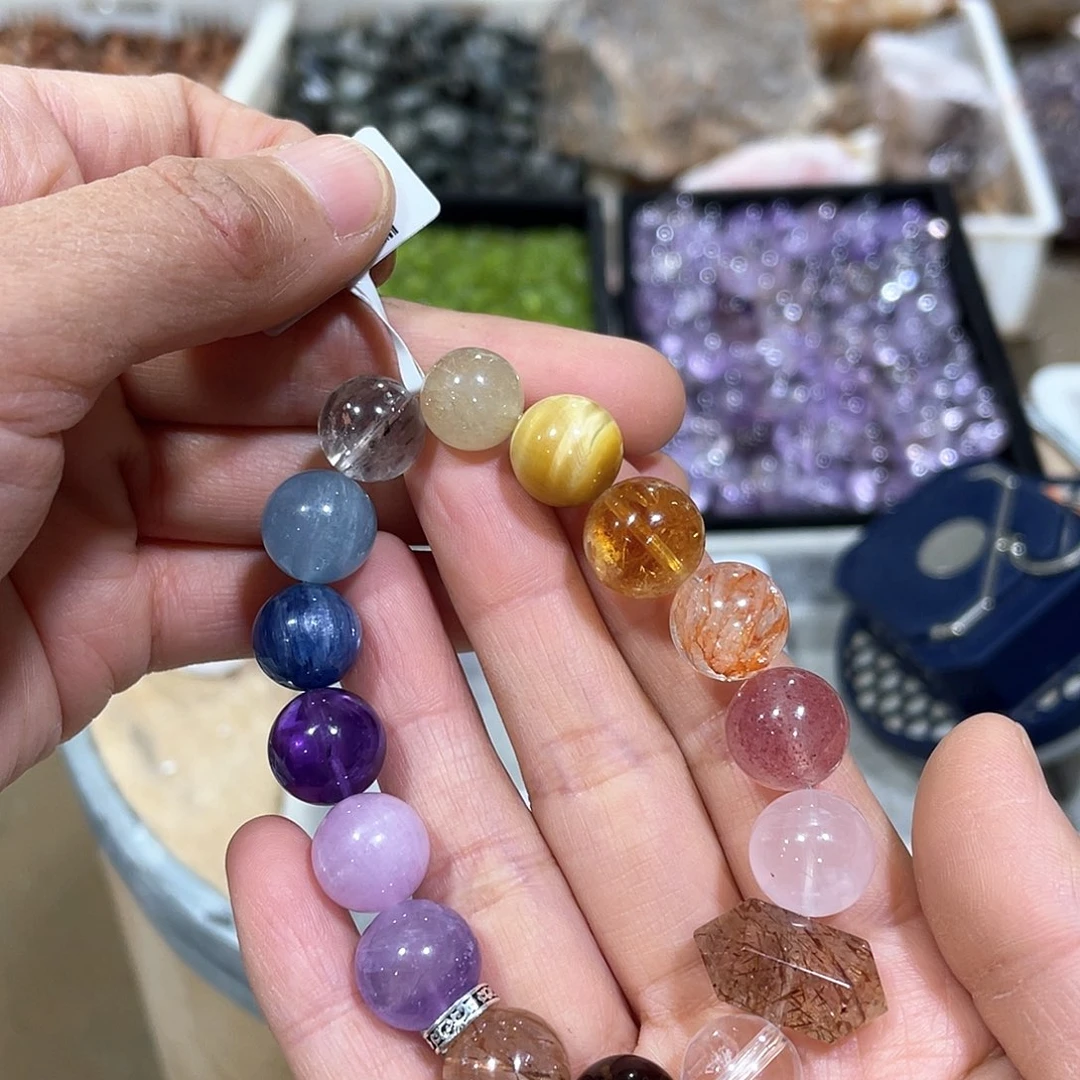 水晶手串未镶嵌拍三单份一件d b 662